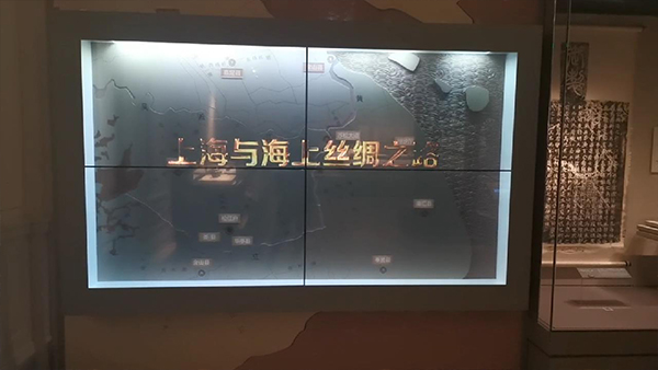 上海博物馆透明屏规划沙盘