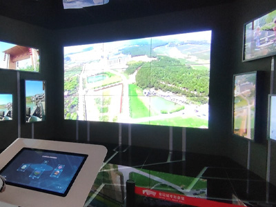 互动飞屏在城市规划馆中的应用优势