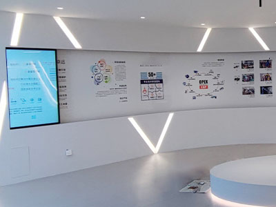 互动滑轨屏展览技术创新展厅交互式体验