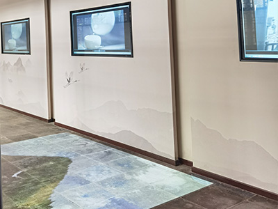 倪瓒纪念馆互动多媒体项目进行中