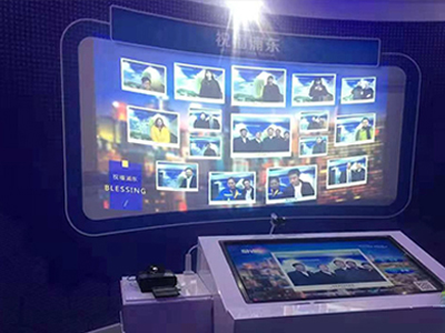 企业展厅中电子留言系统的作用