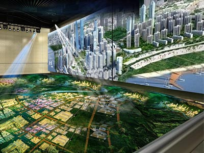 规划馆中数字沙盘的四大应用优势