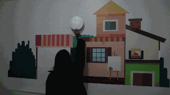 创意与趣味并存 多媒体互动墙展示欣赏