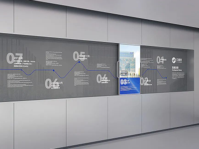 多媒体展厅中互动滑轨屏的作用