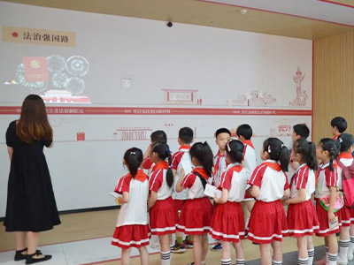 墙面互动投影创新展馆展厅交互式体验