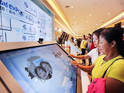 展厅电子拍照留言双屏互动系统的常见功能