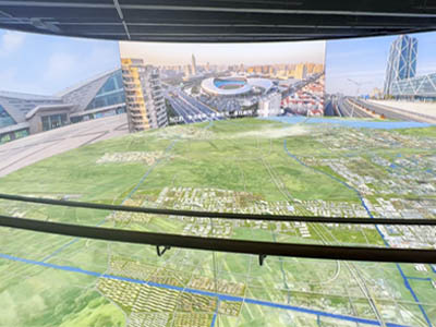 数字孪生沙盘打造城市规划馆展览新视界