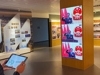 展厅音视频灯光集中控制方法