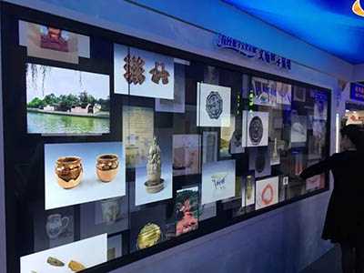 多媒体互动展示墙定制展厅互动魔墙解决方案