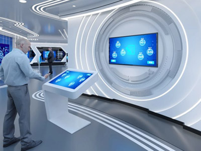 多媒体互动展项应用创新现代化展厅设计