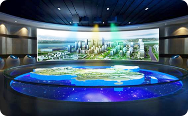 规划馆沉浸式投影