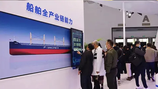 企业展厅互动滑轨屏