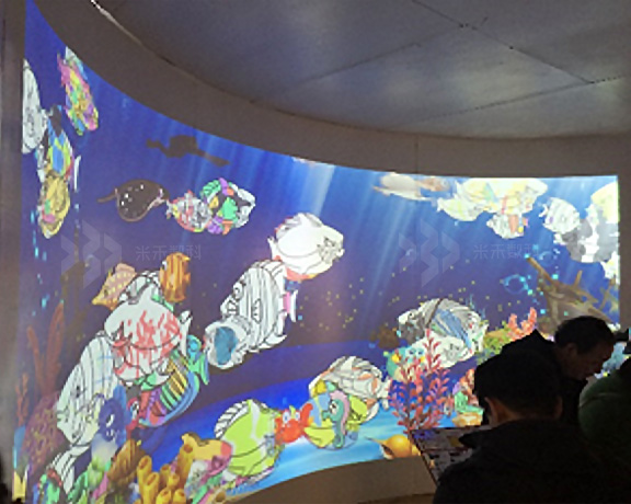 海底世界互动涂鸦系统