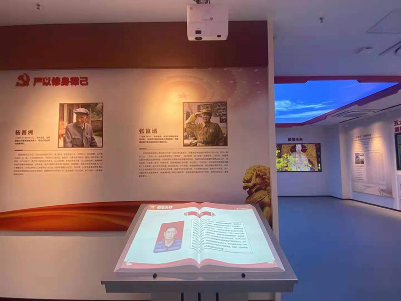 雷达感应投影翻书