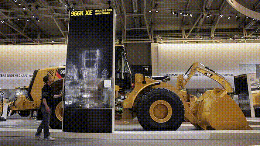 车展透视滑轨屏