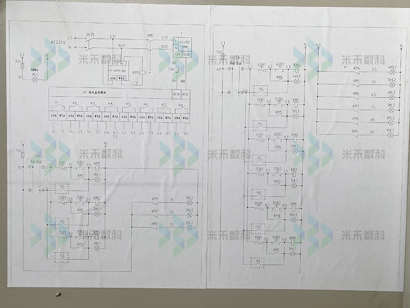 米禾数字展厅中控电箱设计图