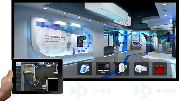 展厅中控访客统计