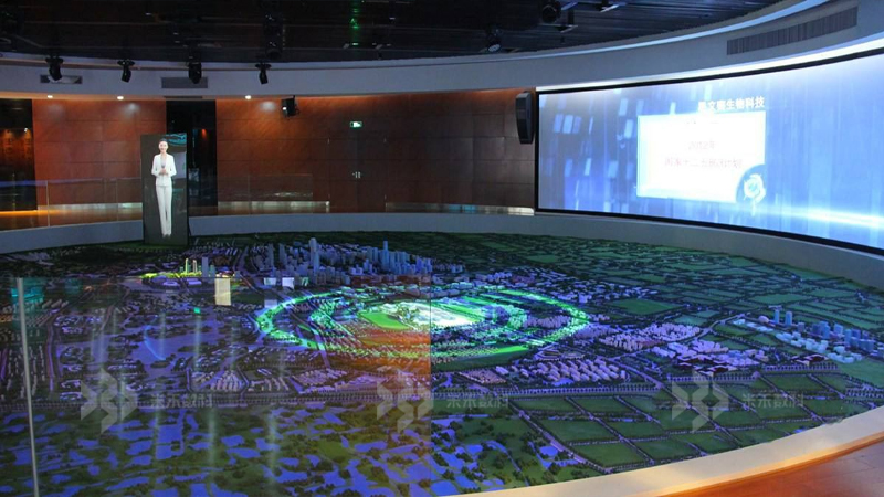 多屏联动数字沙盘