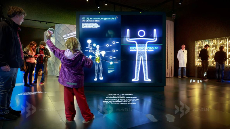 展厅体感交互的应用