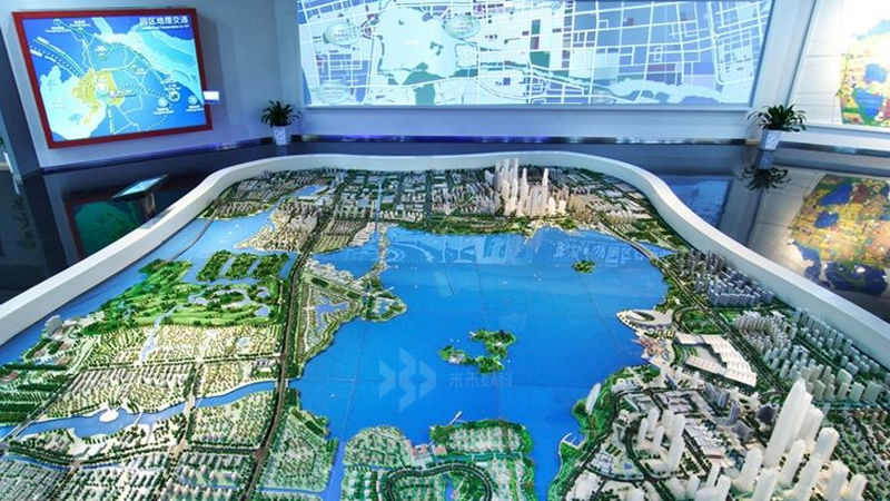 多媒体轨道交通沙盘应用