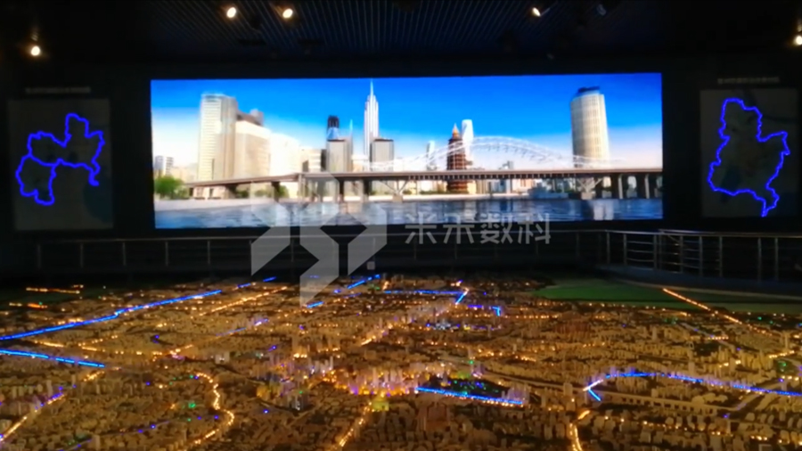 影音播放联动型电子沙盘