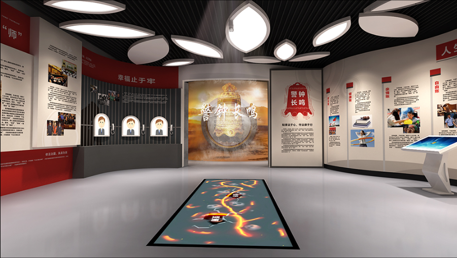 廉政展厅警钟长鸣