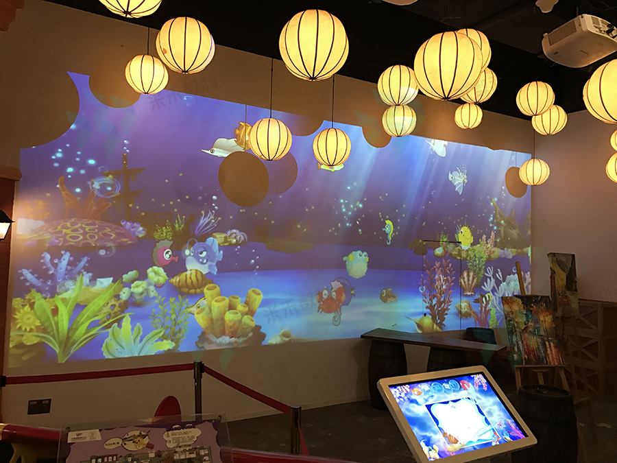 互动涂鸦飞屏联动系统