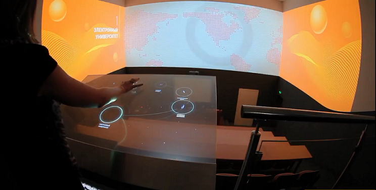 互动飞屏有几种实现技术