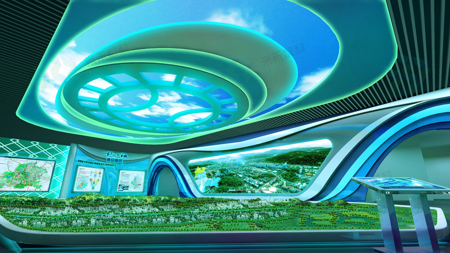 规划馆数字沙盘