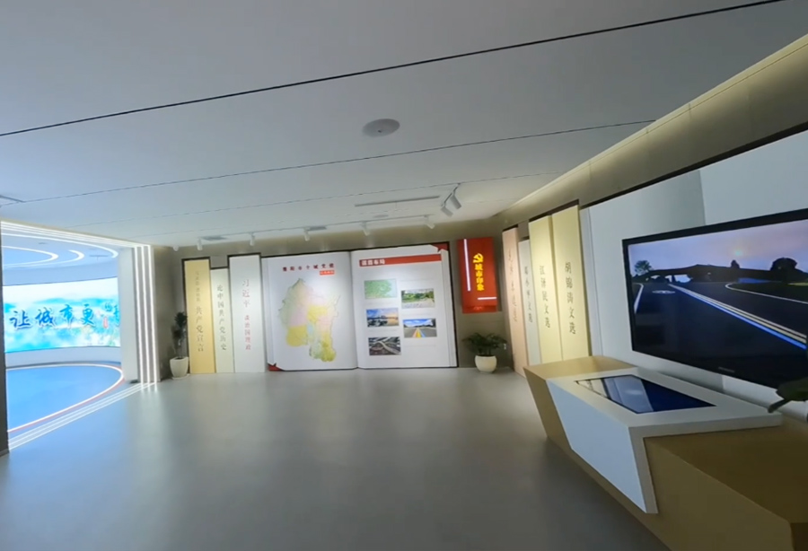 溧阳城市党建馆陈列布展