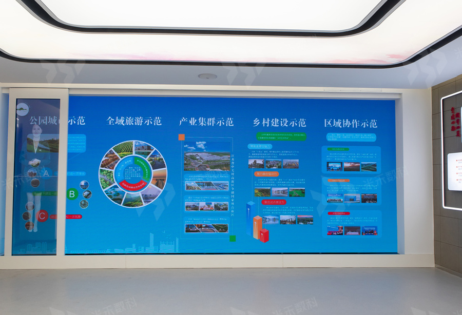 溧阳城市党建馆陈列布展