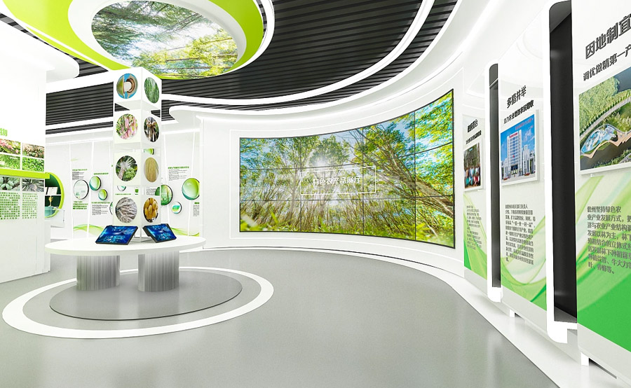 展厅多媒体技术打造品牌乡村振兴主题馆
