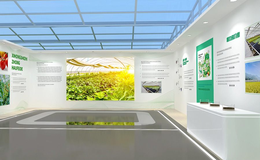 三步创新乡村振兴主题馆设计