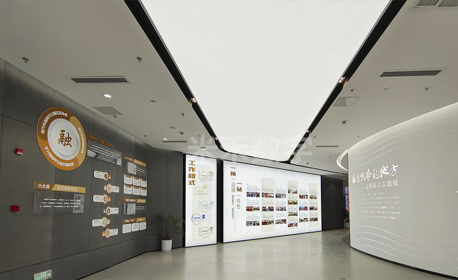 泰兴新时代文明实践中心展厅建设