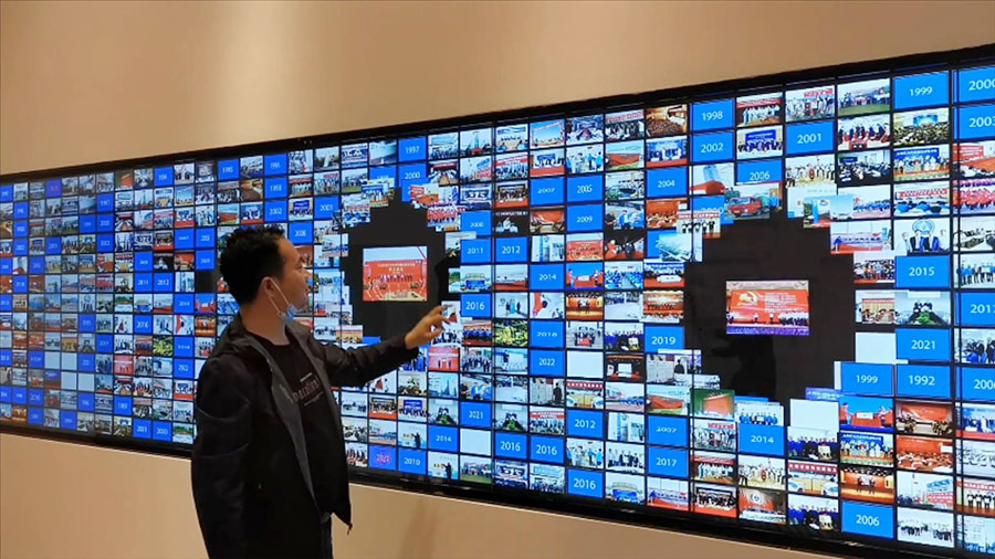 数字照片互动魔墙