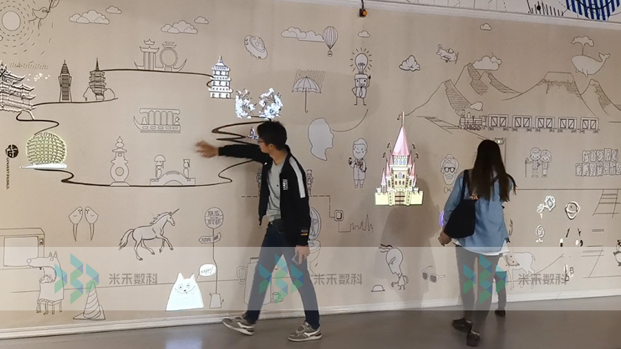 浙江科技馆霍格沃兹墙创意展项