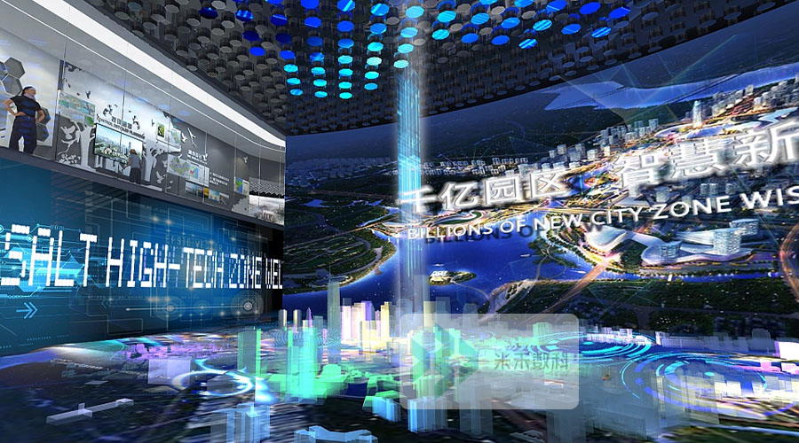 多媒体数字沙盘在展厅展馆中的应用