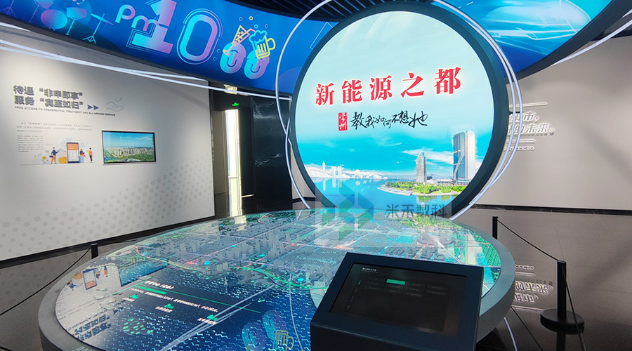 多媒体互动沙盘在展览馆中的应用