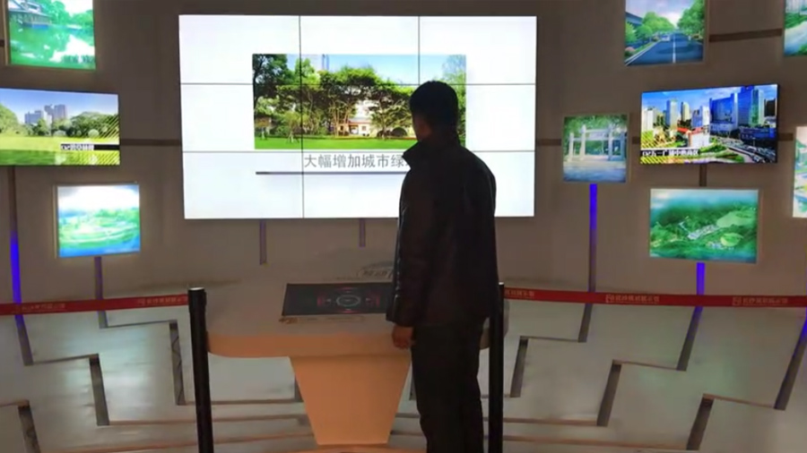 多屏联动展示系统互动飞屏应用场景