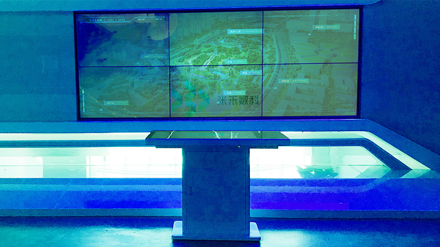 多媒体展厅双屏联动系统